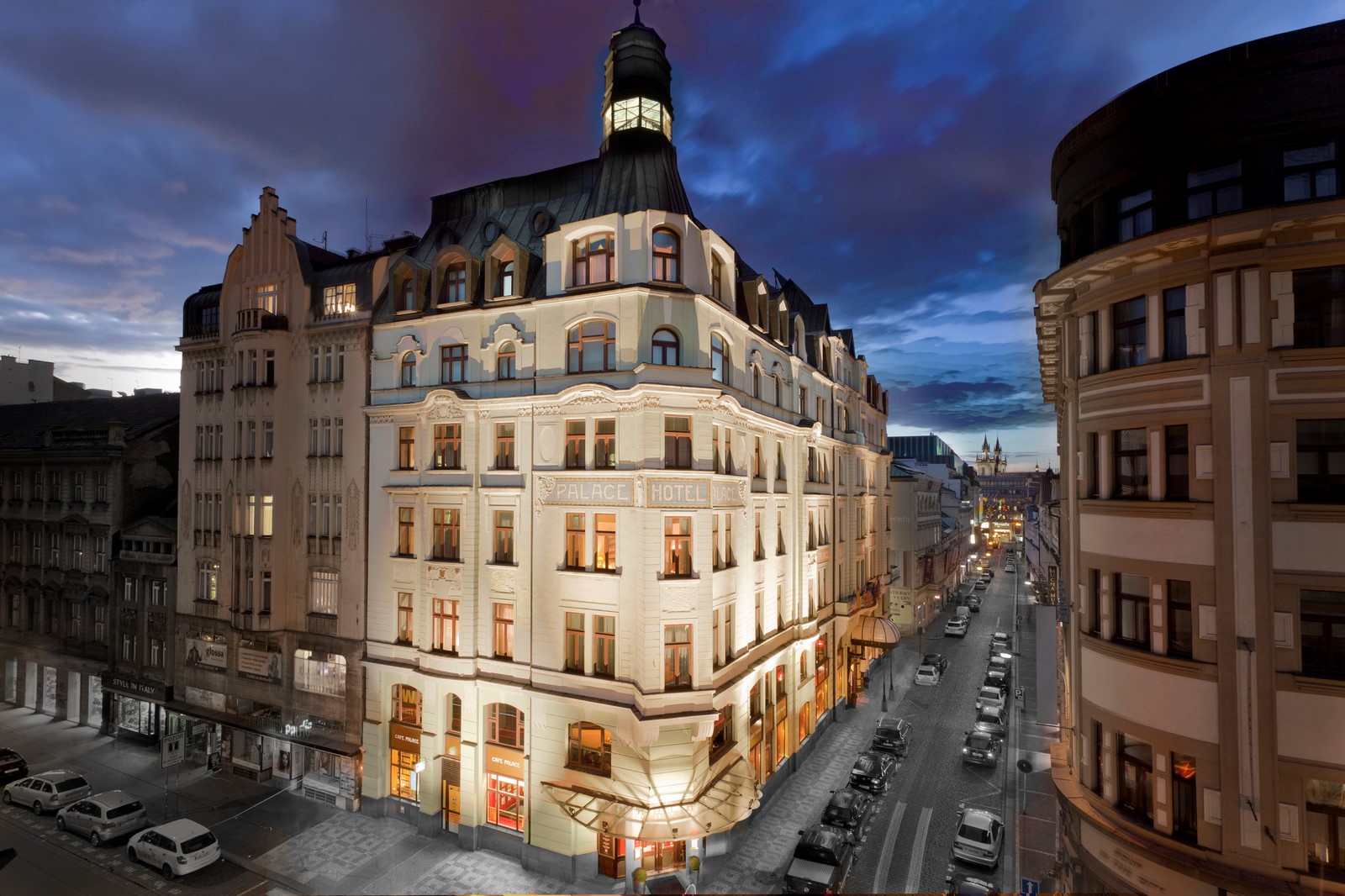 Prag, Tjekkiet, Art Nouveau Palace Hotel