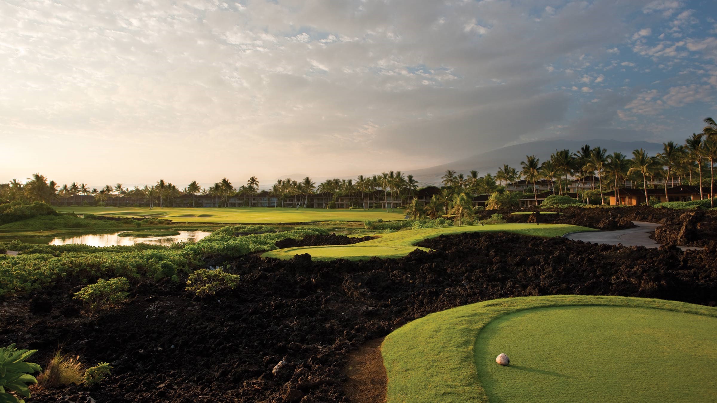 Hawaii, USA, Hualalai Golf Course
